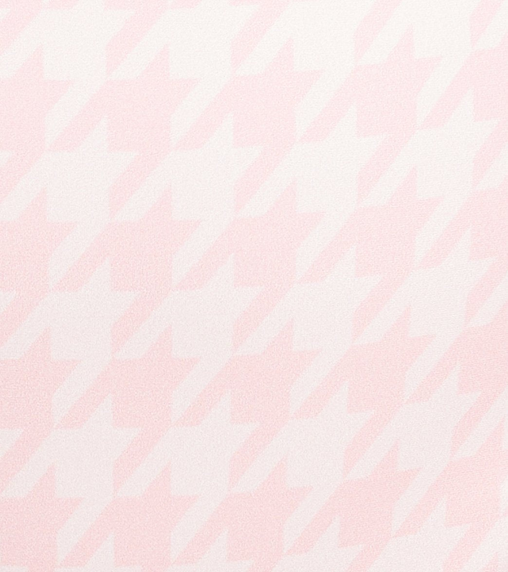 Alpine Butterfly Plus Size Pink Houndstooth Lover Bikini Bottom