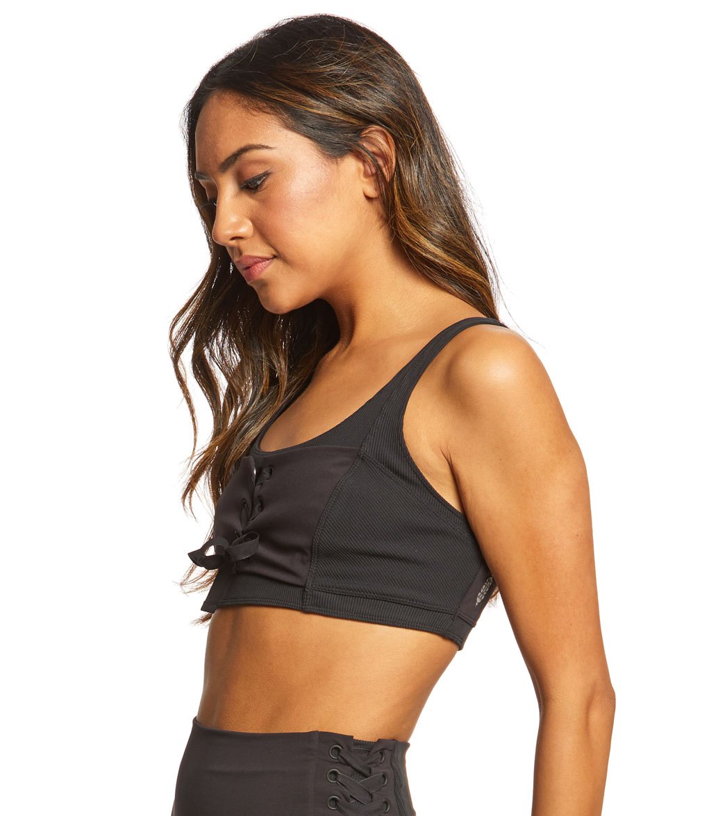 Free People Movement Before You Go Lace Up Bra