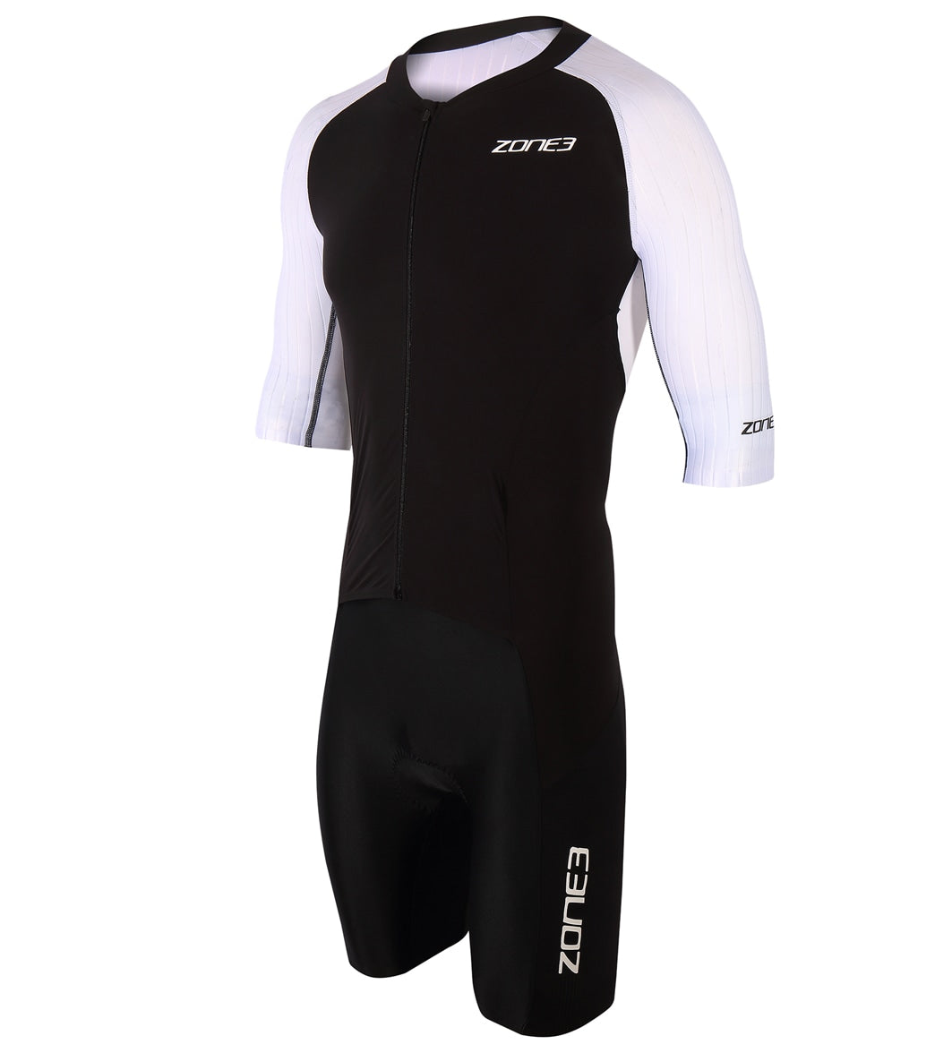Zone 3 Men's Lava Long Distance  Full Zip Tri Suit