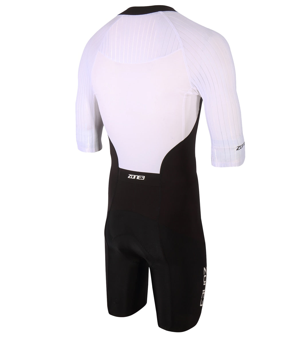 Zone 3 Men's Lava Long Distance  Full Zip Tri Suit