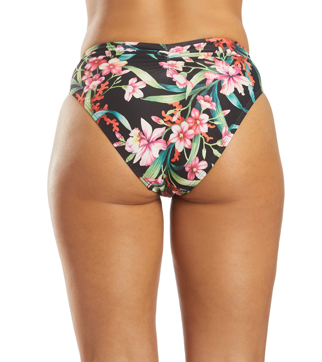 Carmen Marc Valvo Tie Front Bikini Bottom
