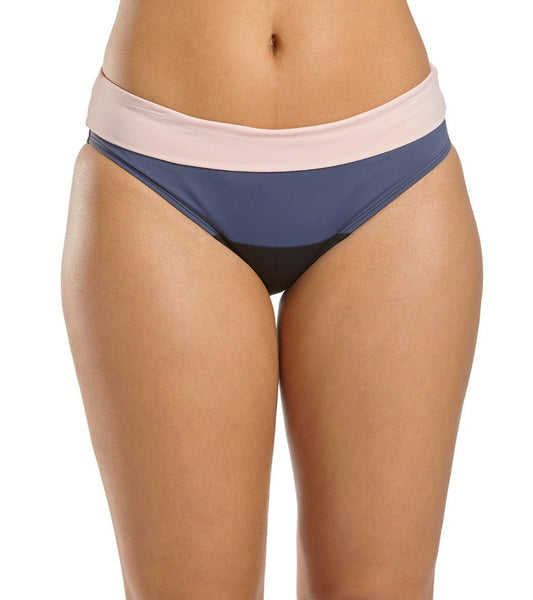Skye Tzigane Mid Waist Foldover Bikini Bottom
