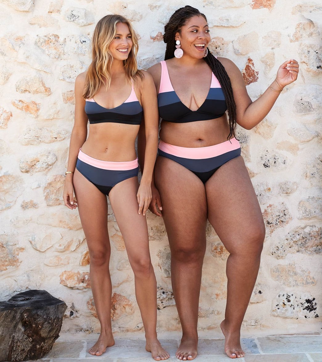 Skye Tzigane Mid Waist Foldover Bikini Bottom