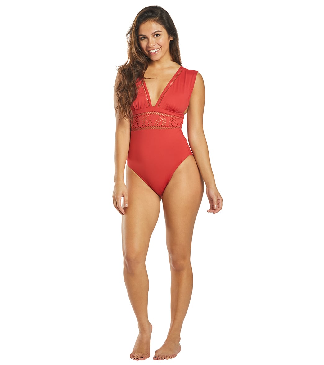Azura Infinity Wide Strap One Piece Swimsuit