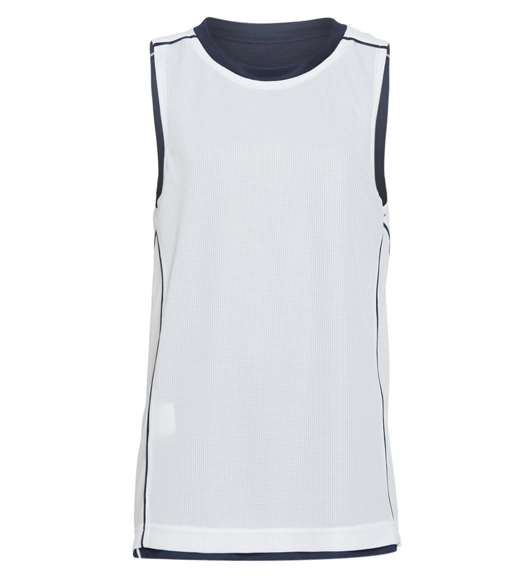 SwimOutlet Boys' PosiCharge® Mesh Reversible Sleeveless Tee