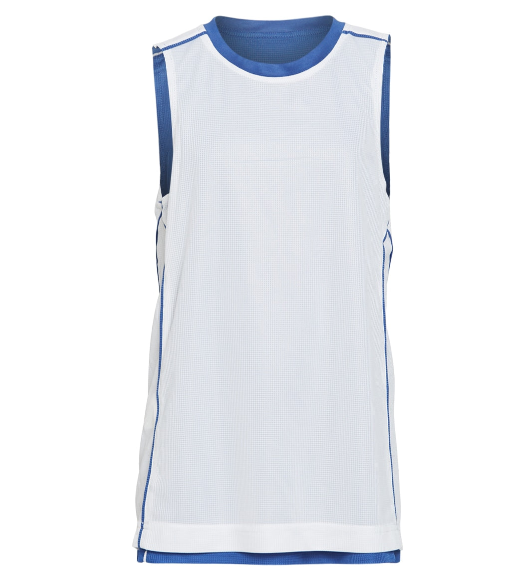 SwimOutlet Boys' PosiCharge® Mesh Reversible Sleeveless Tee