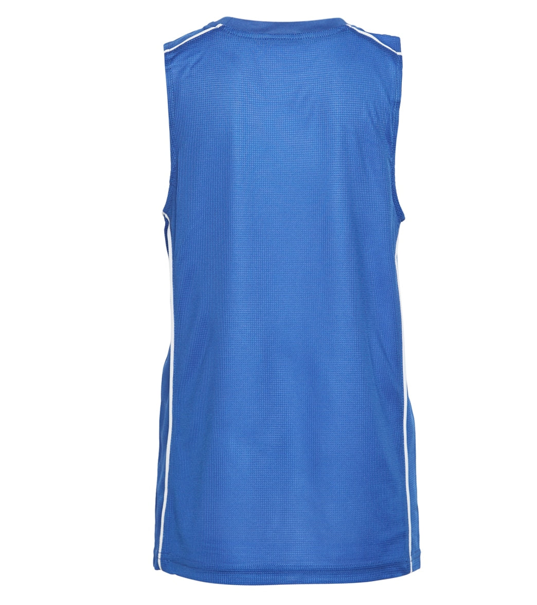 SwimOutlet Boys' PosiCharge® Mesh Reversible Sleeveless Tee