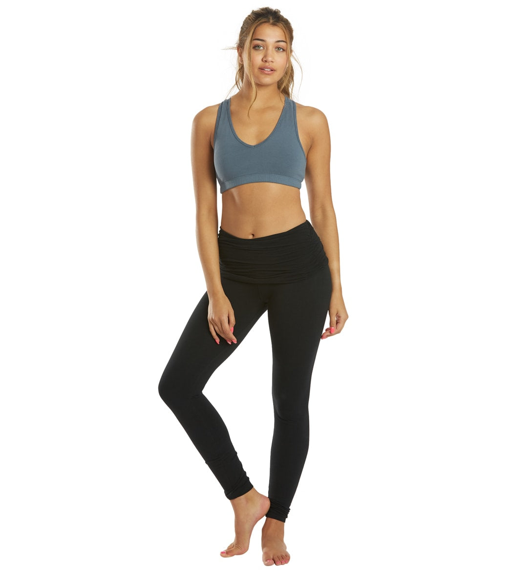 Hard Tail Scrunchy Waistband Ankle Leggings