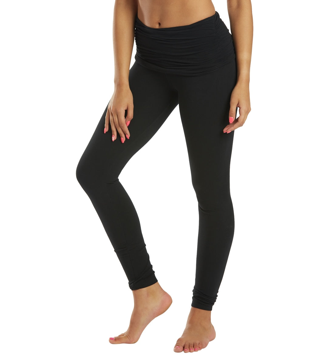 Hard Tail Scrunchy Waistband Ankle Leggings