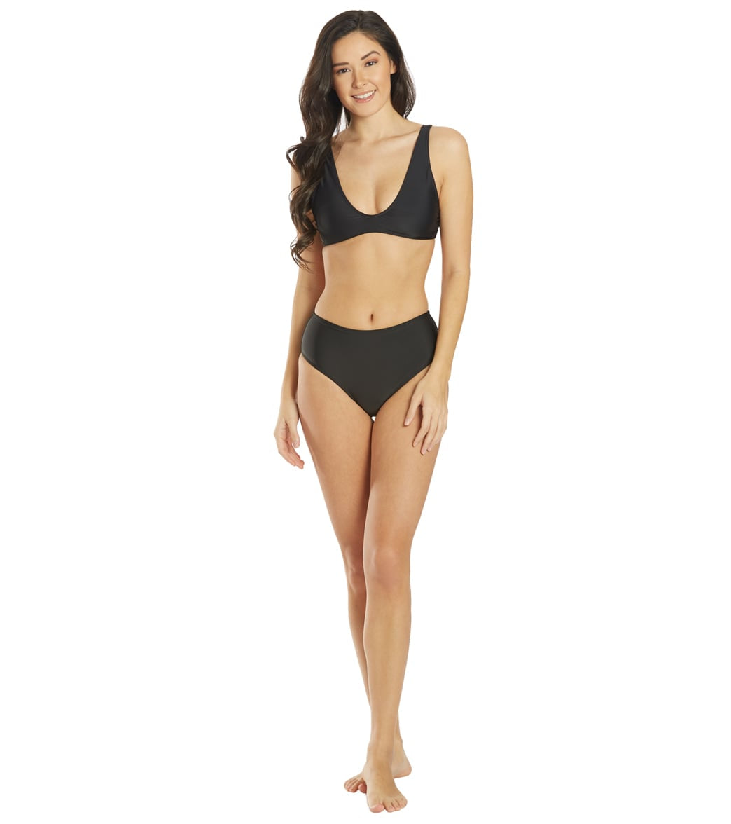 Seea Women's Brasilia High Waist Bikini Bottom