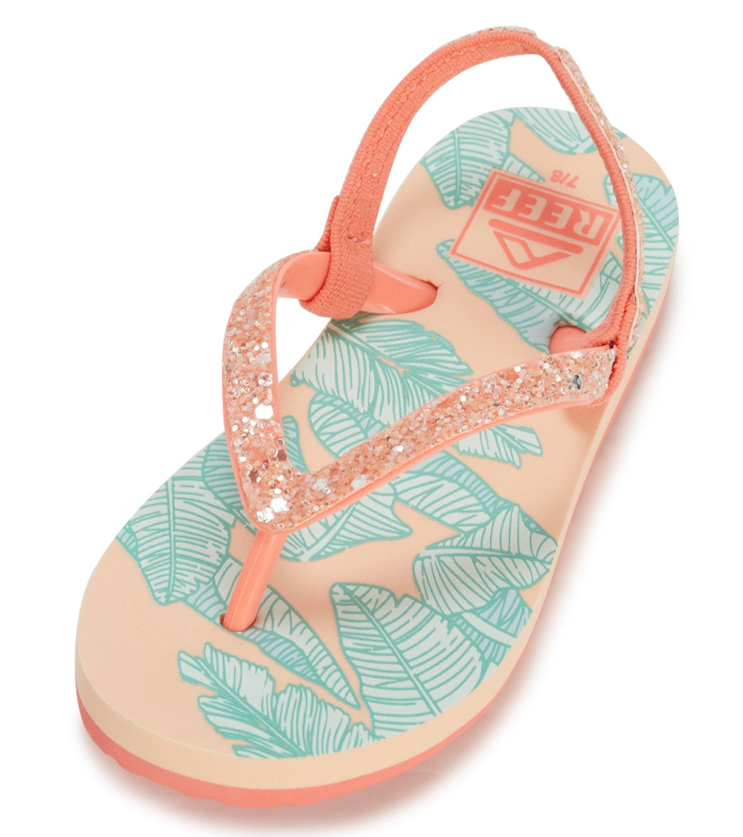 Reef Girls' Little Stargazer Print Flip Flop  (Toddler, Little Kid)