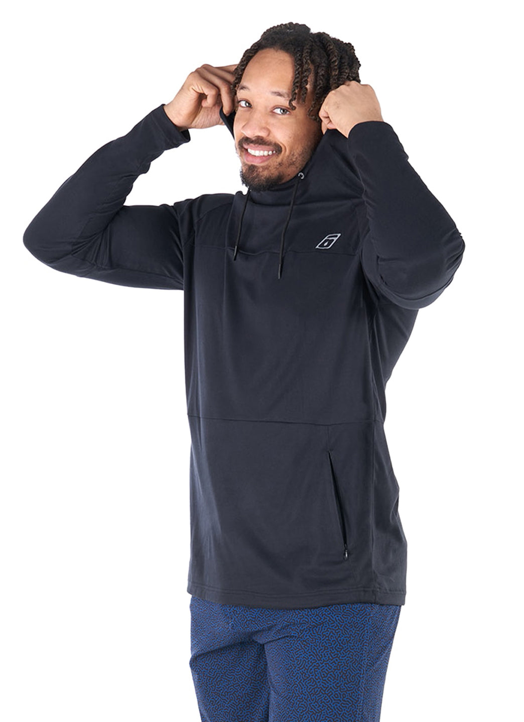 Level Six Men's Vapour Lightweight Hooded Rashguard