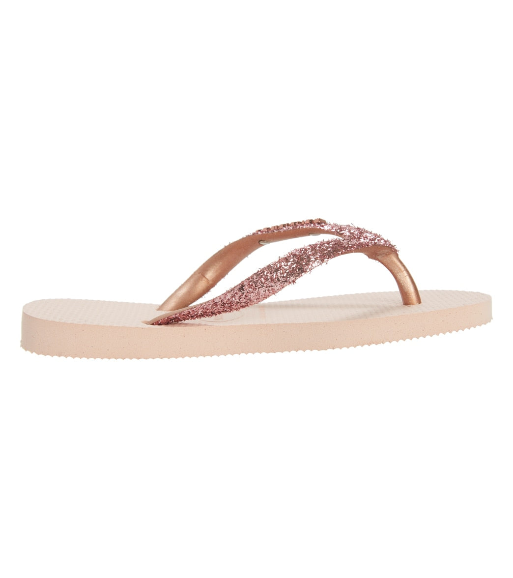 Havaianas Girls' Slim Glitter Ii Flip Flop