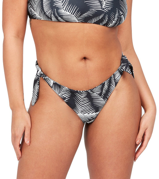 Volcom Women's Plus Size Stay Or Leaf Tie Side Bikini Bottom