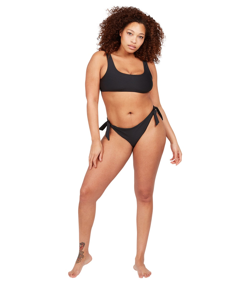 Volcom Women's Plus Size Simply Seamless Hipster Bikini Bottom