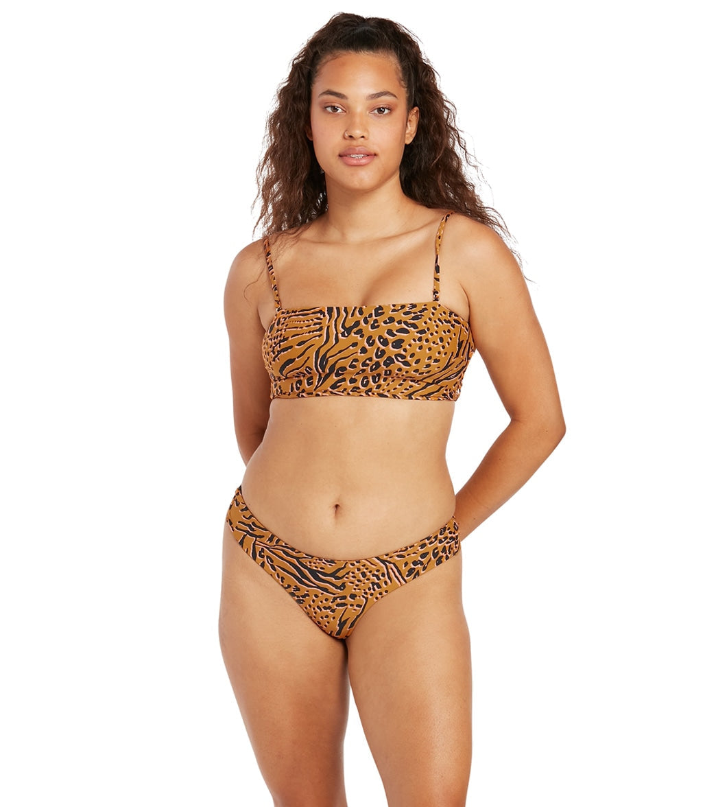 Volcom Women's Running Wild Cheekini Bikini Bottom
