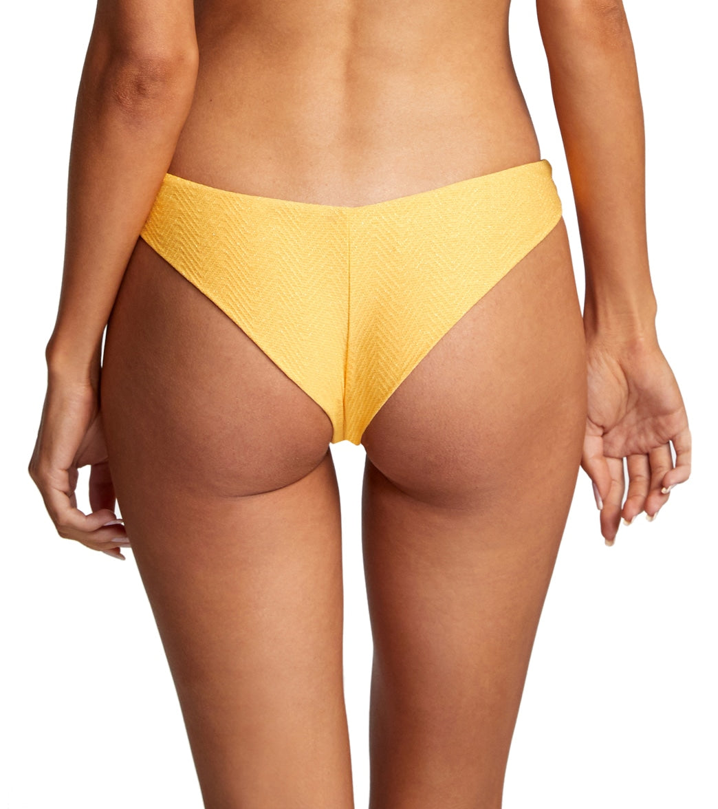 RVCA Women's Brightside Cheeky Bikini Bottom