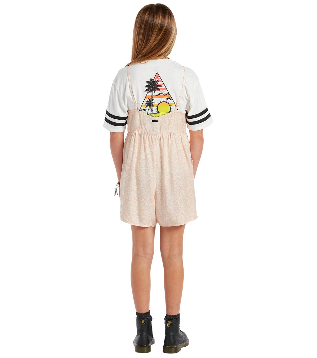 Volcom Girls' Static Bloom Romper (Little Kid, Big Kid)