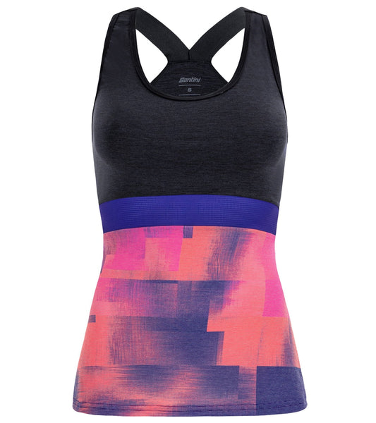 Santini Women's Forza Indoor Training Tank Top