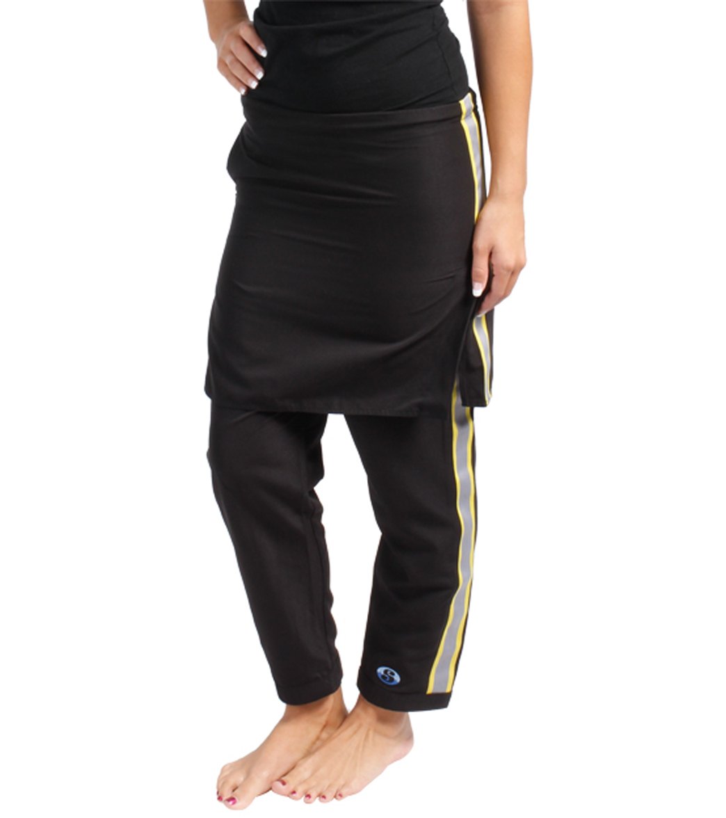 Splashgear La Femme One Piece Swimsuit Petite Inseam Skirted Bottom