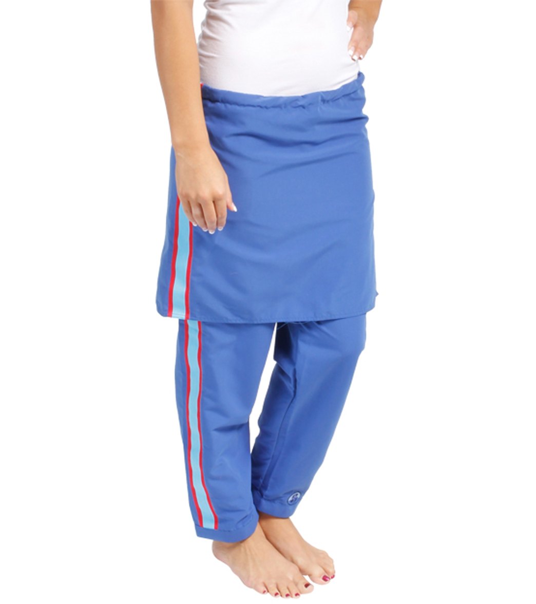 Splashgear La Femme One Piece Swimsuit Petite Inseam Skirted Bottom