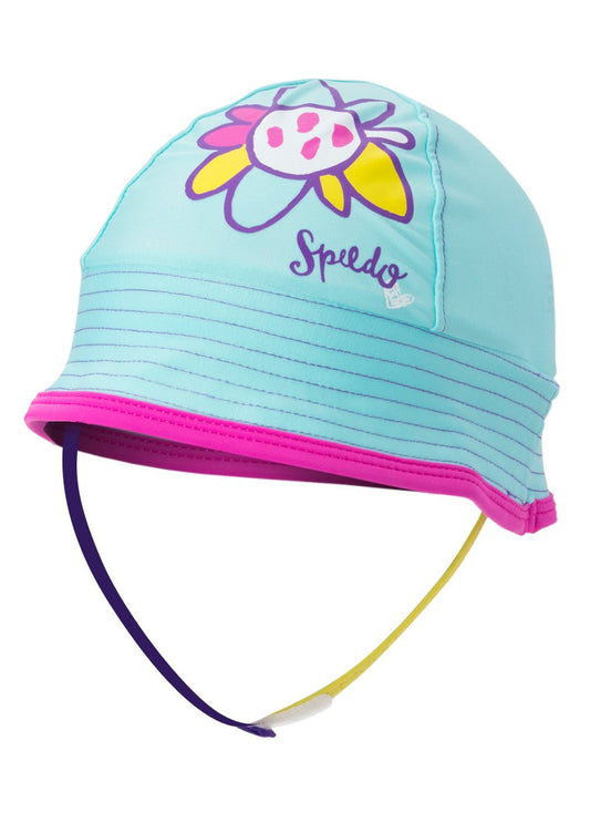 Speedo Girls' UV Bucket Hat (Infant-3yrs)