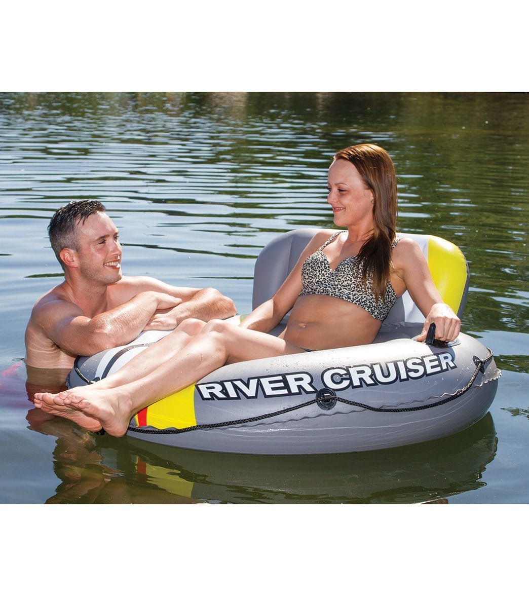 Poolmaster DLX River Cruiser Lounge with Launcher