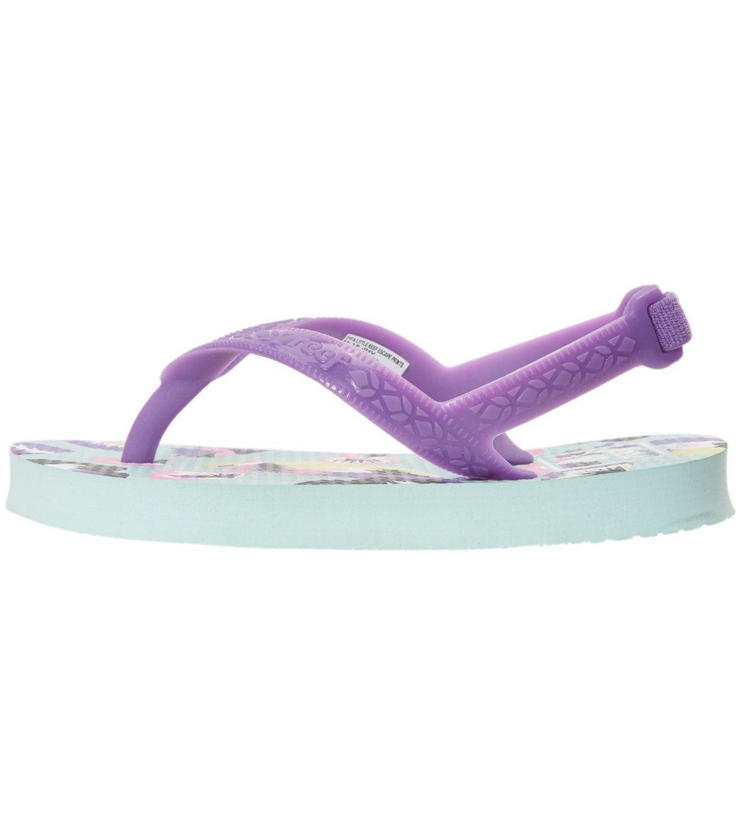Reef Girls' Mini Escape Printed Flip Flop