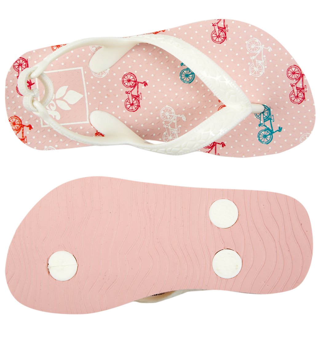 Reef Girls' Mini Escape Printed Flip Flop