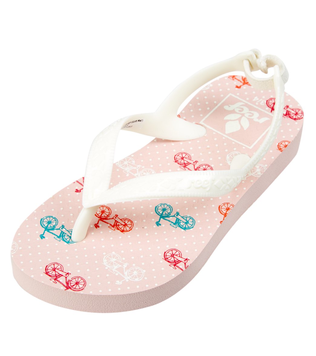 Reef Girls' Mini Escape Printed Flip Flop