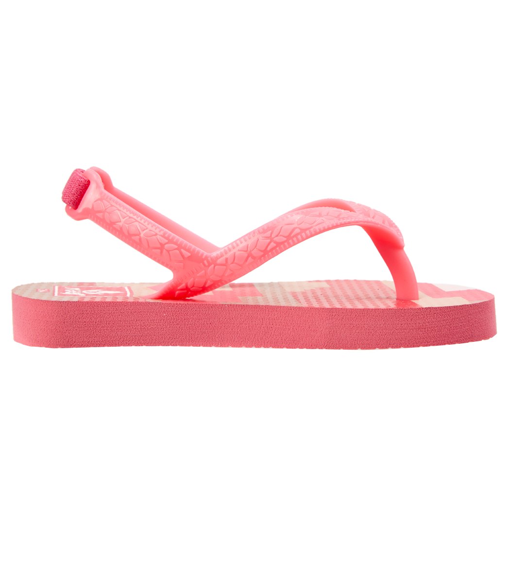 Reef Girls' Mini Escape Printed Flip Flop