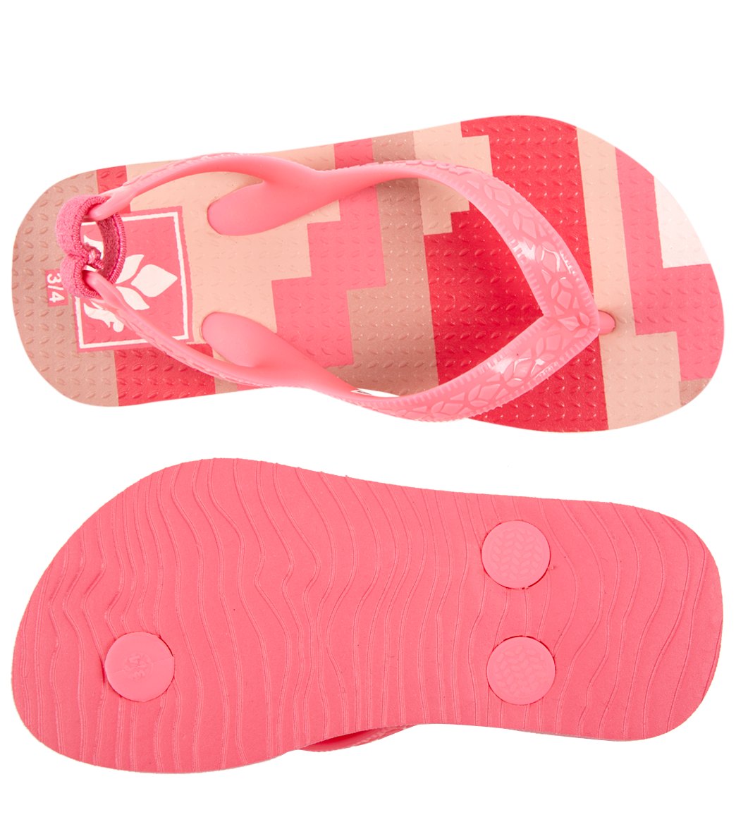 Reef Girls' Mini Escape Printed Flip Flop