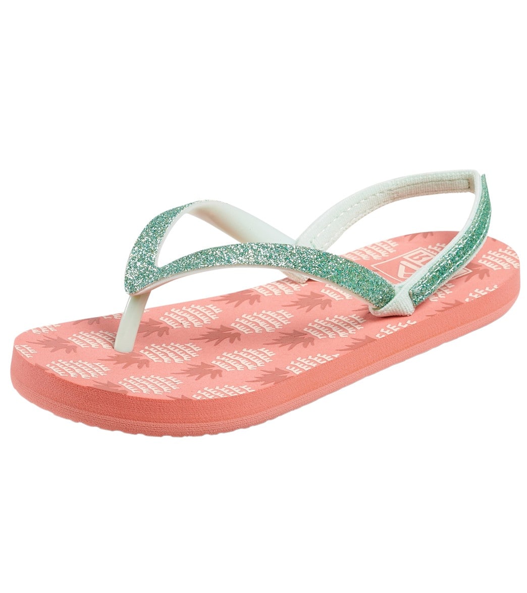 Reef Little Girls' Stargazer Prints Flip Flop