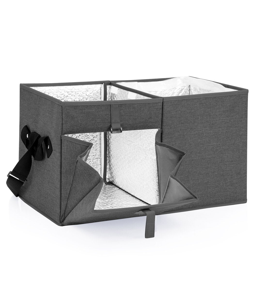 Picnic Time Ottoman Cooler with Trolley