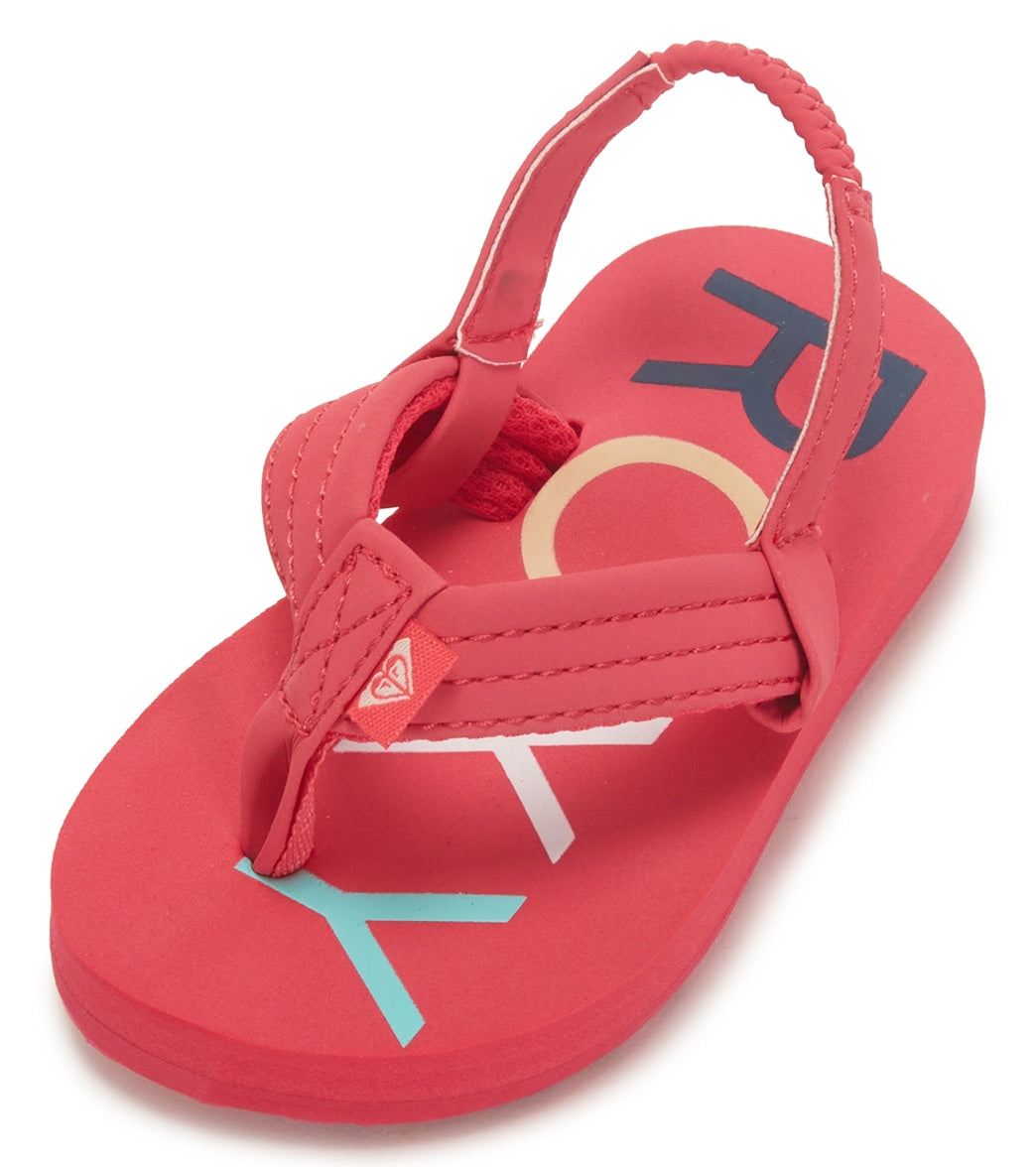 Roxy Girls' TW Vista III Flip Flops (Baby, Toddler)