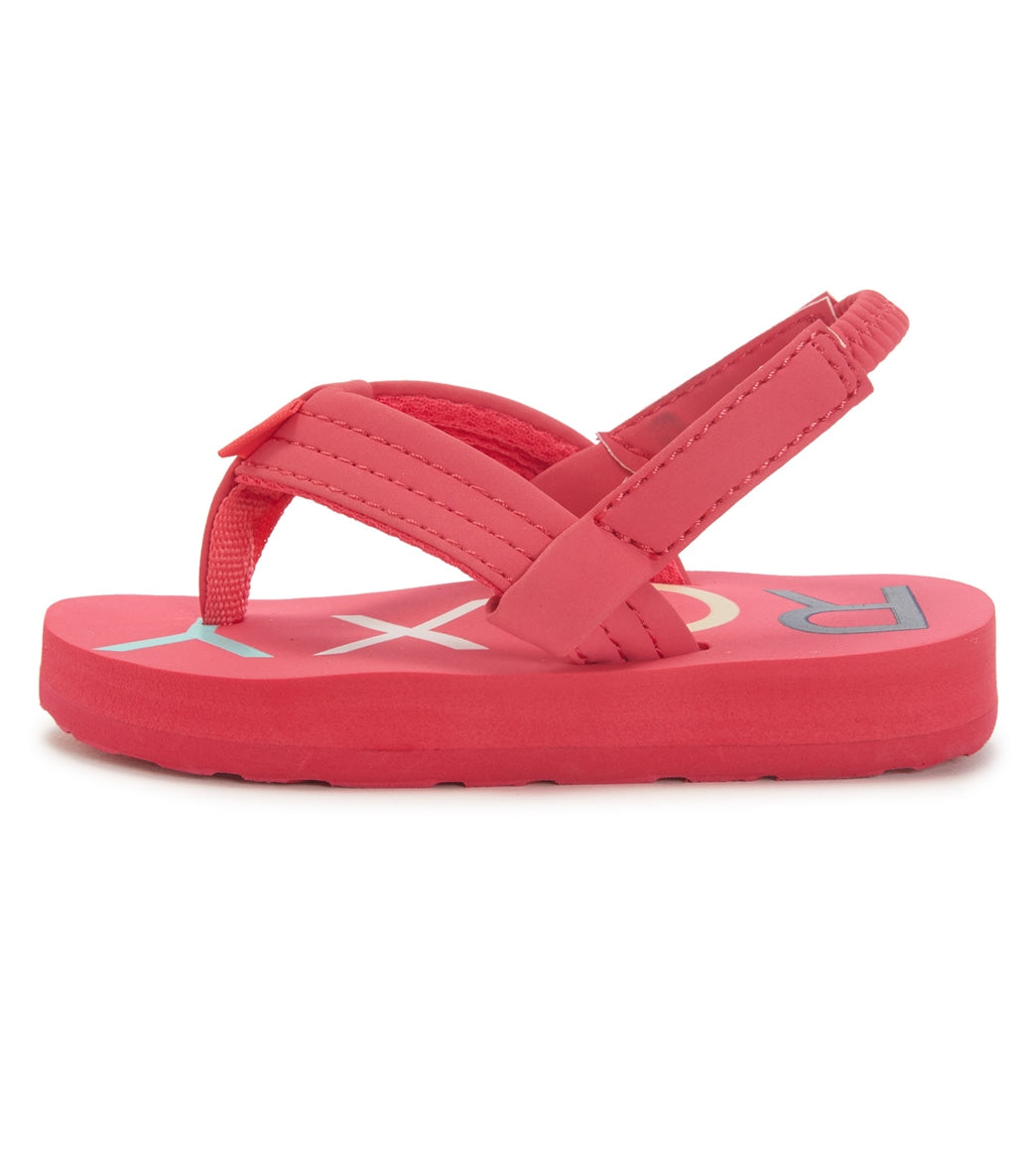 Roxy Girls' TW Vista III Flip Flops (Baby, Toddler)
