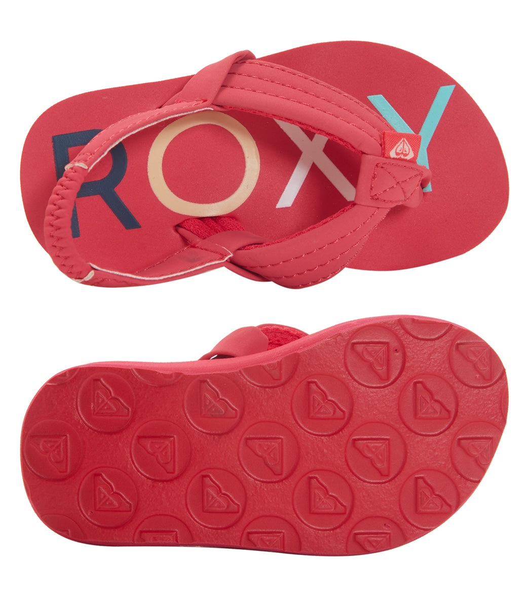 Roxy Girls' TW Vista III Flip Flops (Baby, Toddler)