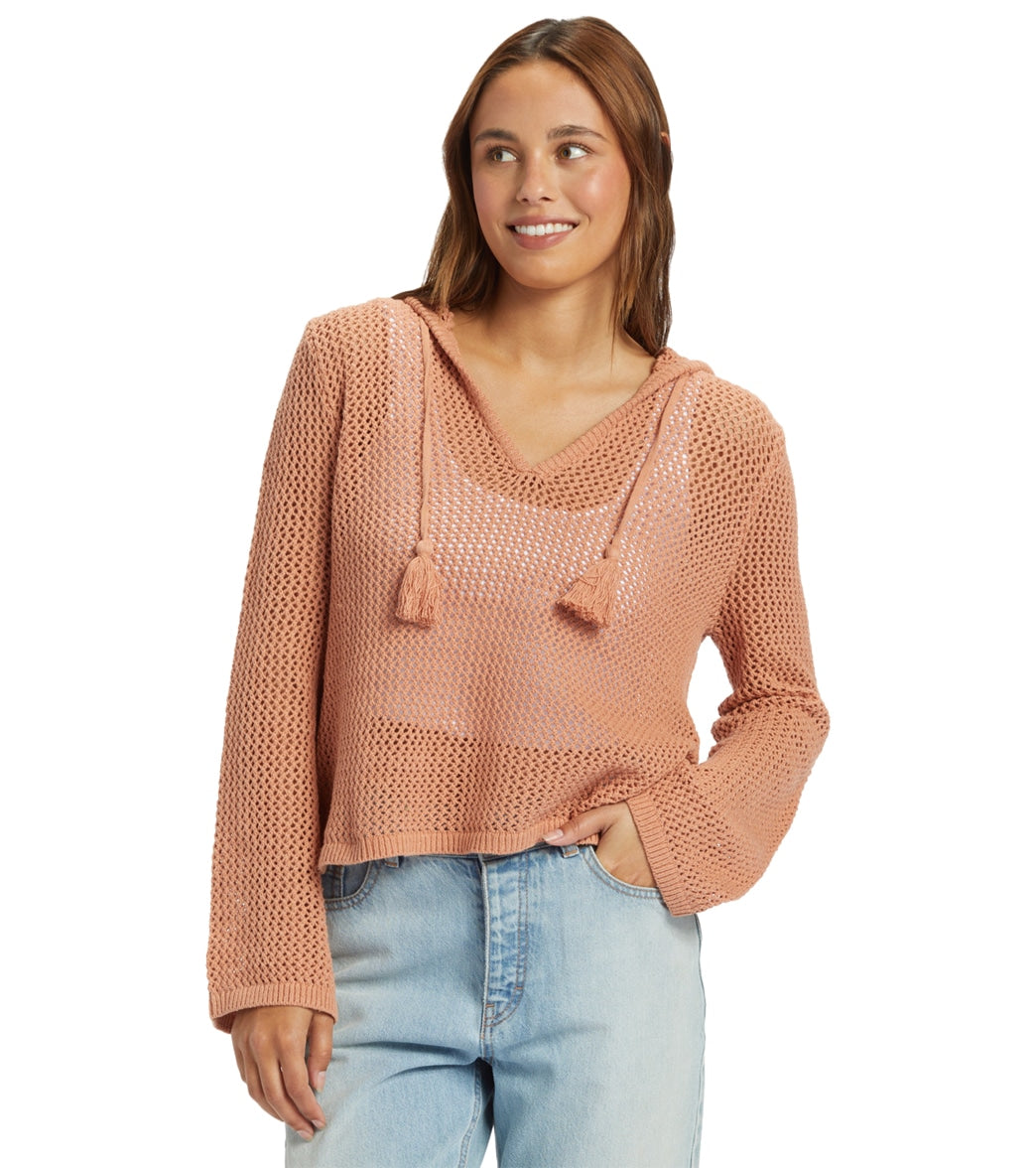 Roxy Women's Cropped After Beach Break Pullover Hoodie