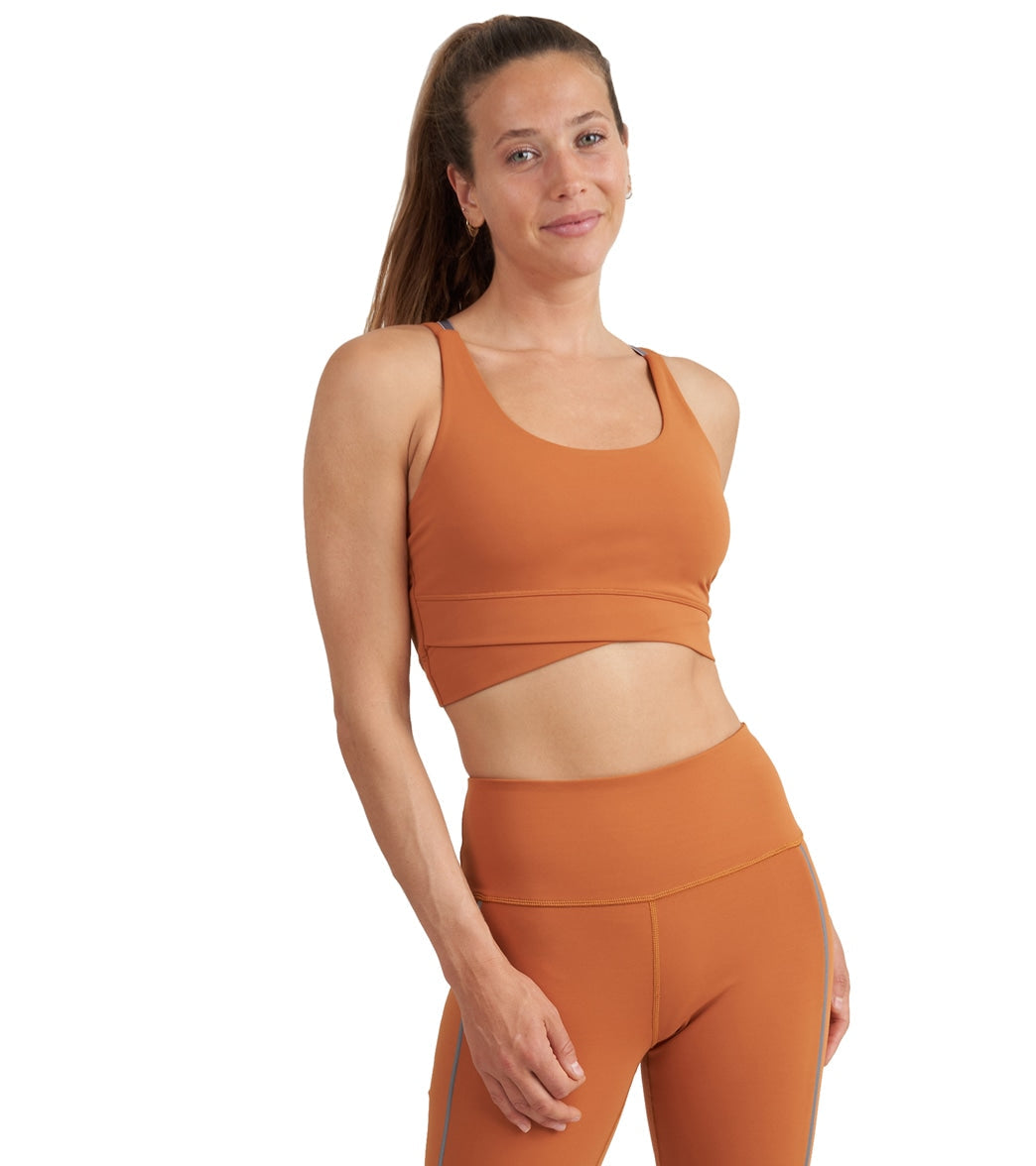 Thrive Societe Reflective Wrap Bra