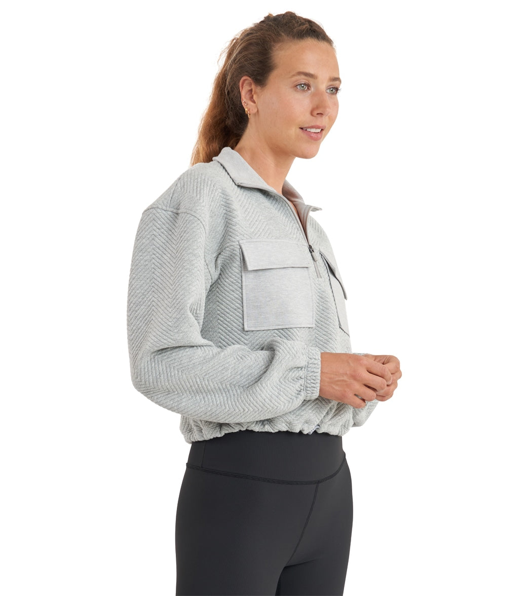 Thrive Societe Patch Pocket Pullover