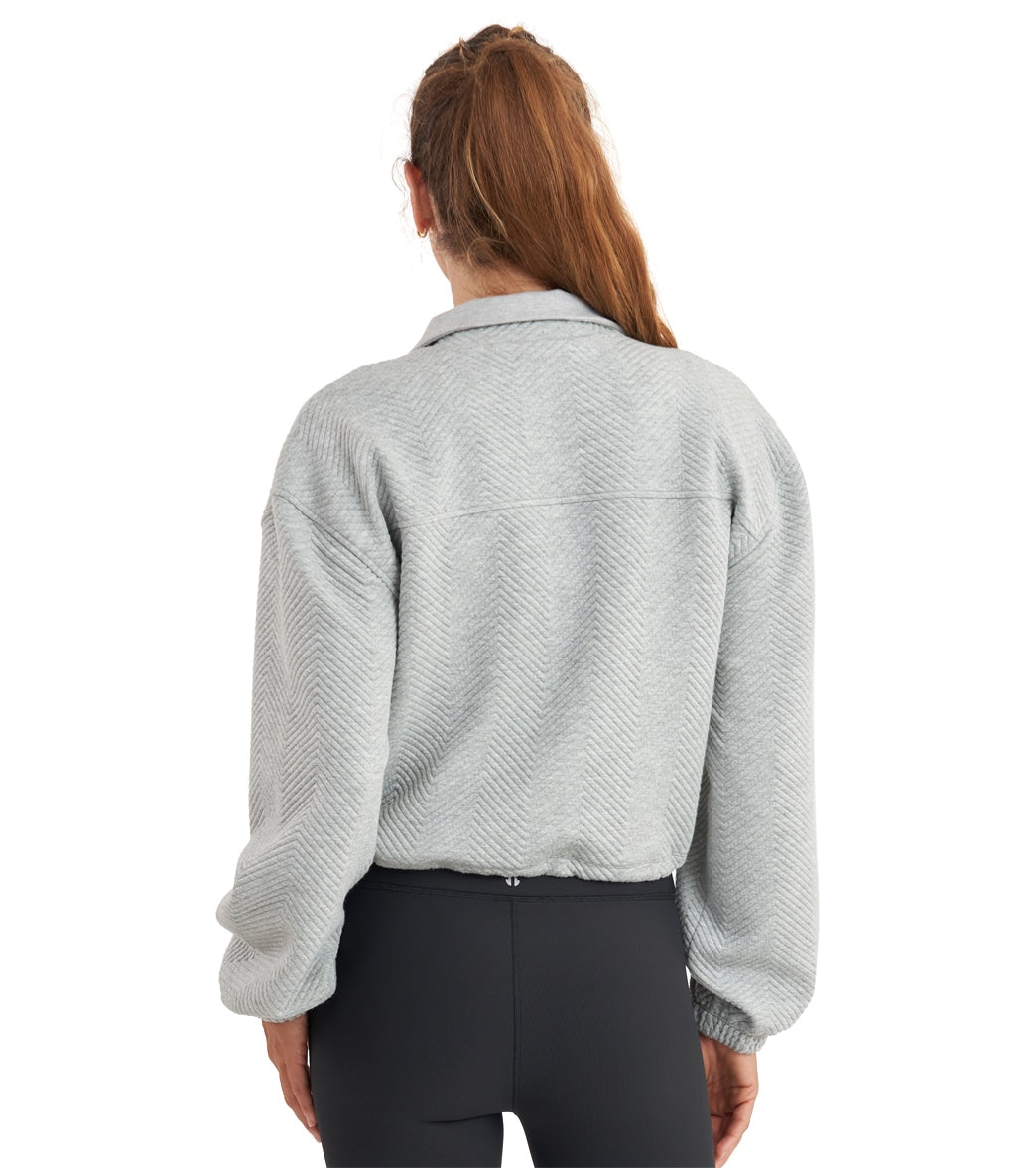 Thrive Societe Patch Pocket Pullover