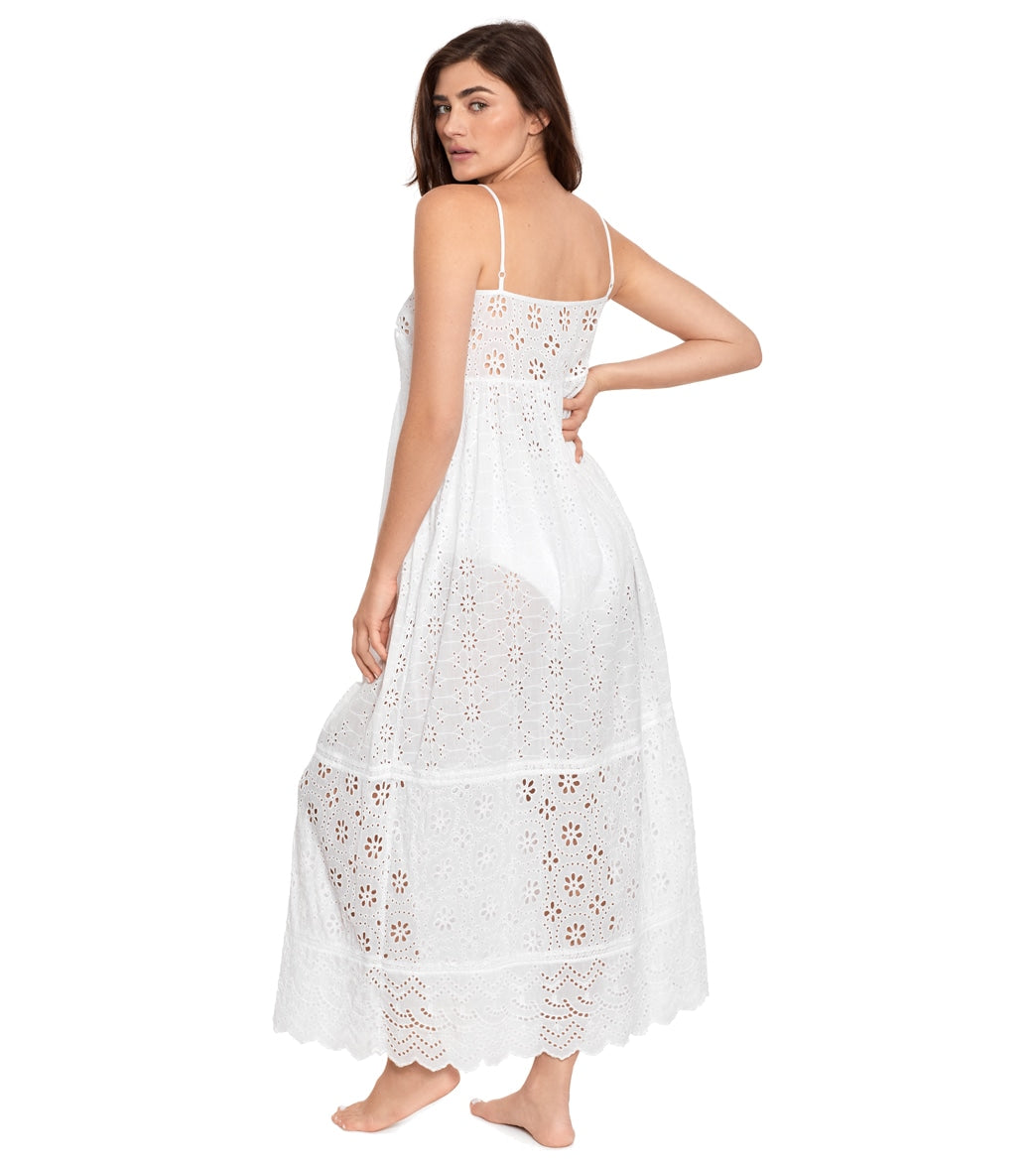 Polo Ralph Lauren Women's Madras Patchwork Maxi Cover Up Dress