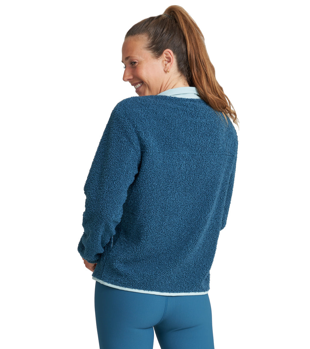 Thrive Societe Sherpa Snap Jacket