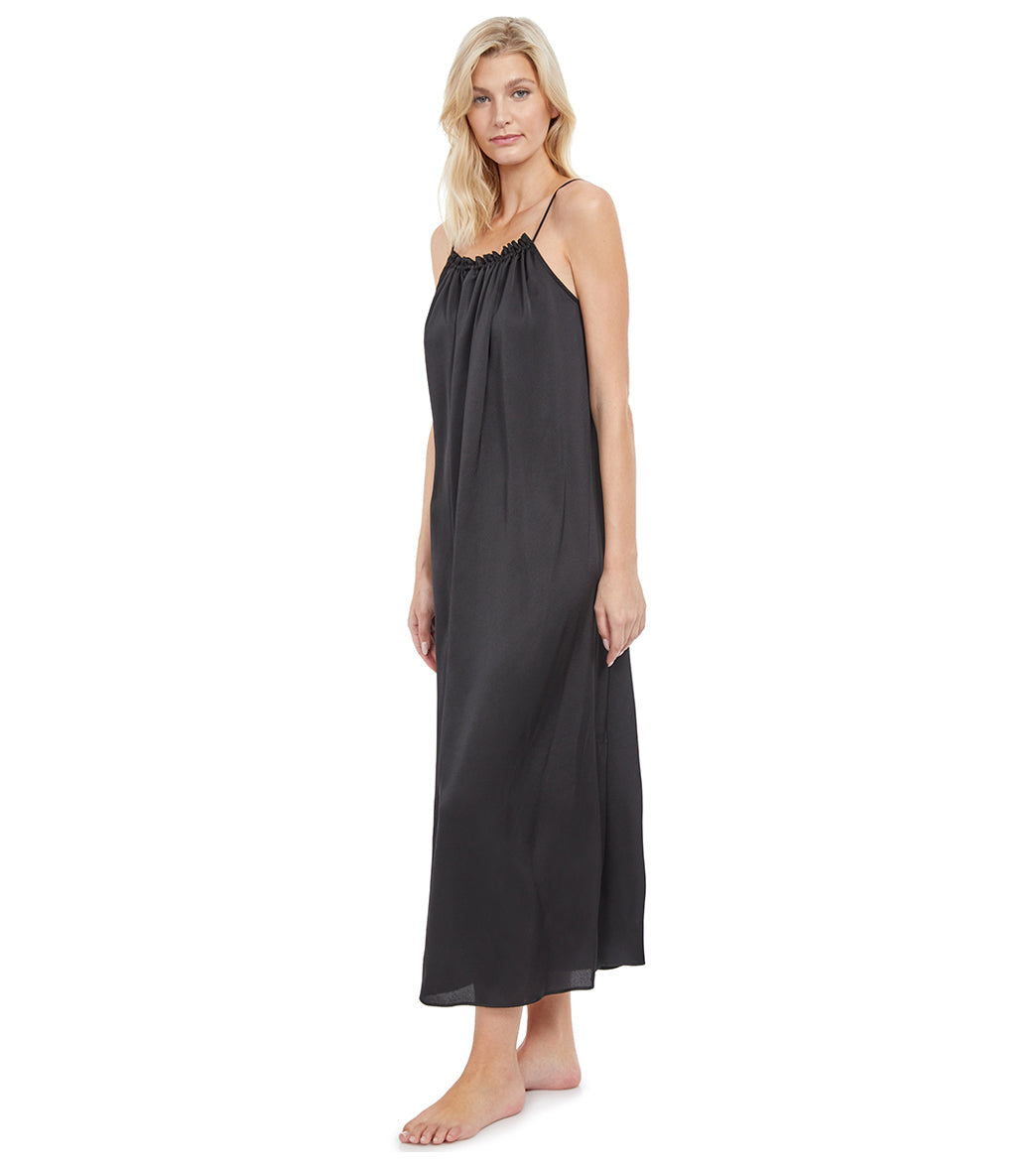 Gottex Women's Queen Of Paradise High Neck Long Dress Cover Up