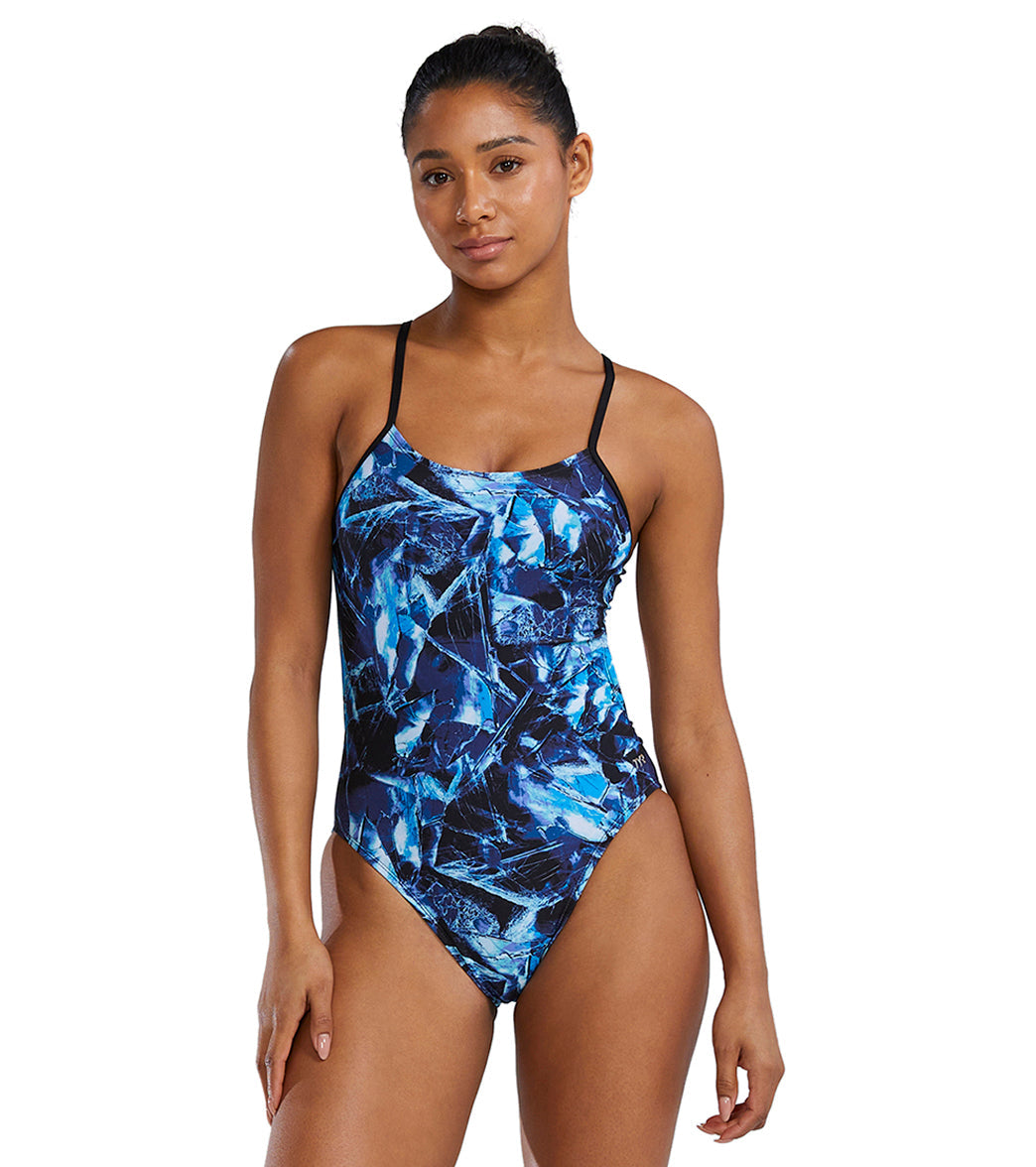 TYR Women's Reflecta Cutoutfit One Piece Swimsuit