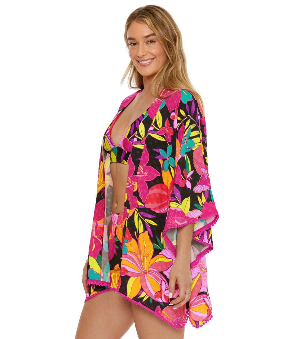 Trina Turk Women's Solar Floral Tunic Cover Up