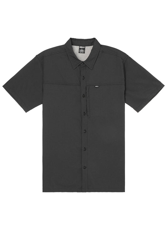 Hurley Men's H2O-Dri Rincon Sierra Short Sleeve Button-Up Shirt