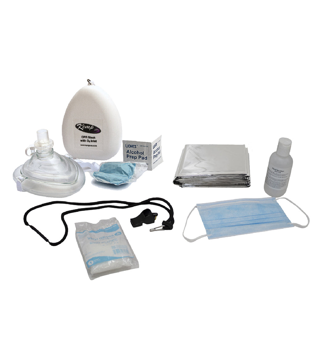 KEMP USA PPE Supply Pack for Hip Pack (Supply Pack Only)