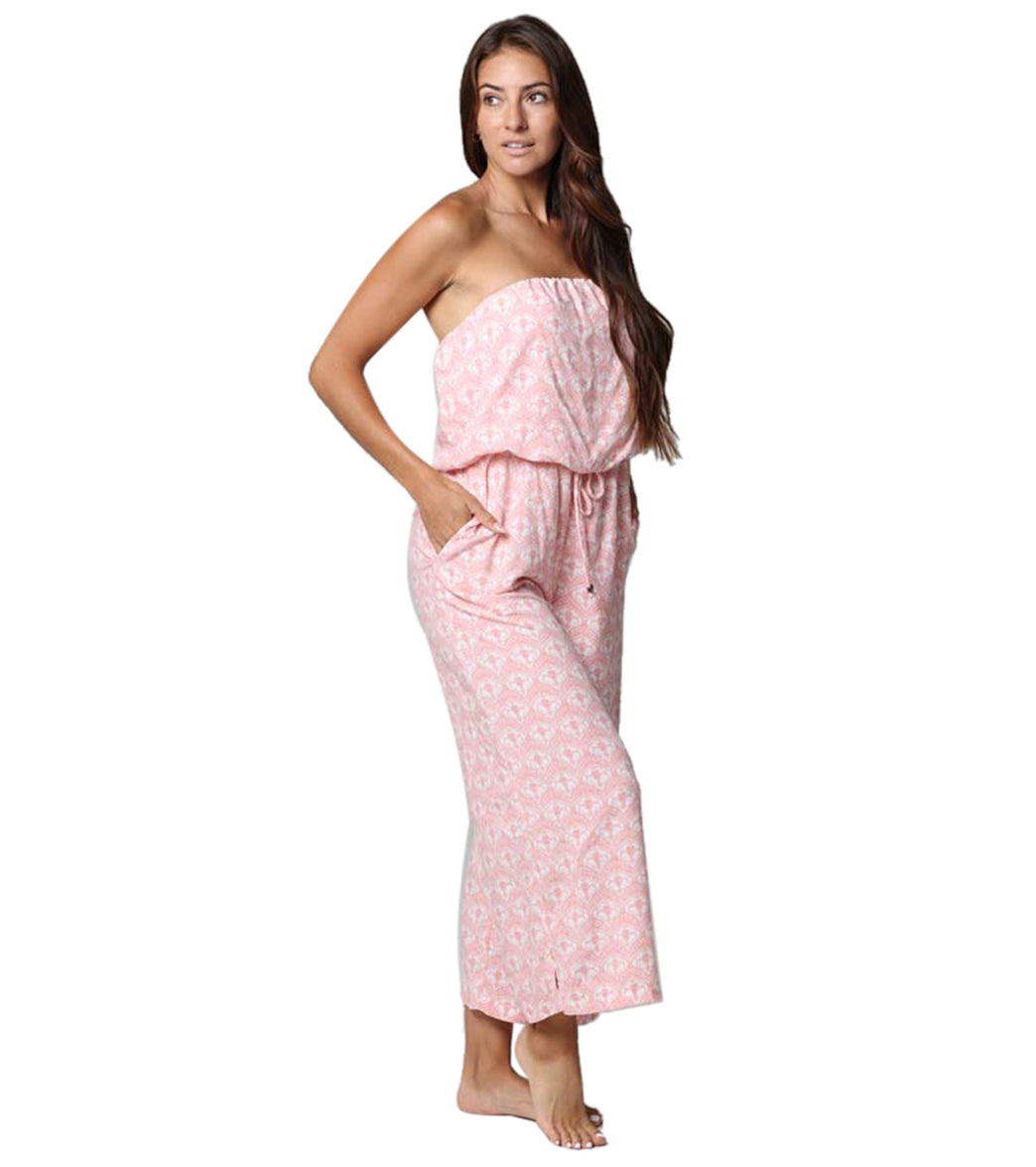 J.Valdi Women's Petals Bandeau Jumpsuit