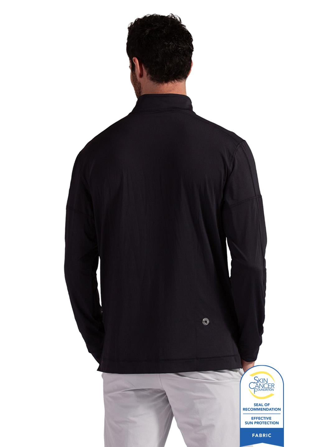 Bloq UV Men's Mock 1/4 Zip UPF 50 Pull Over